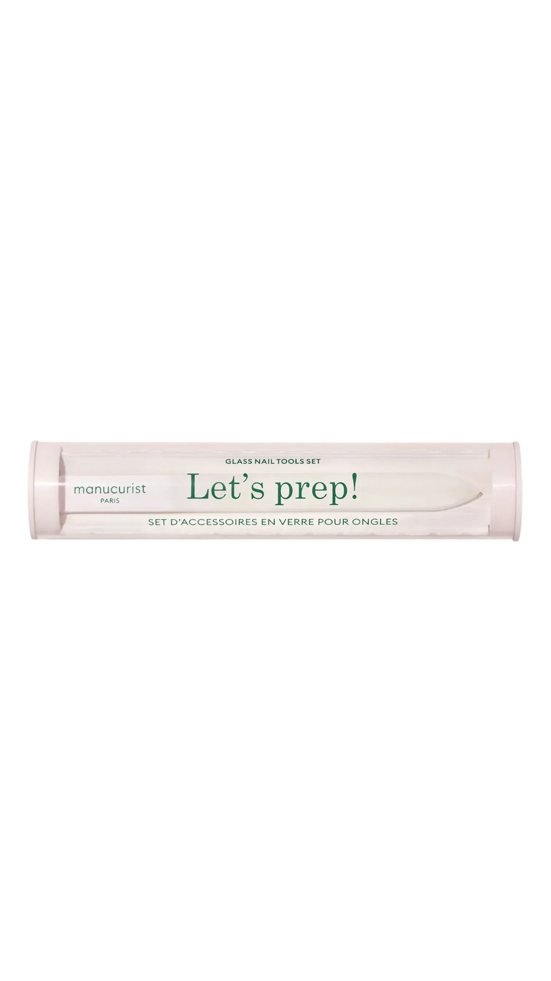 Набір аксесуарів для нігтів Trio Glass Naip Preparation, Manucurist
