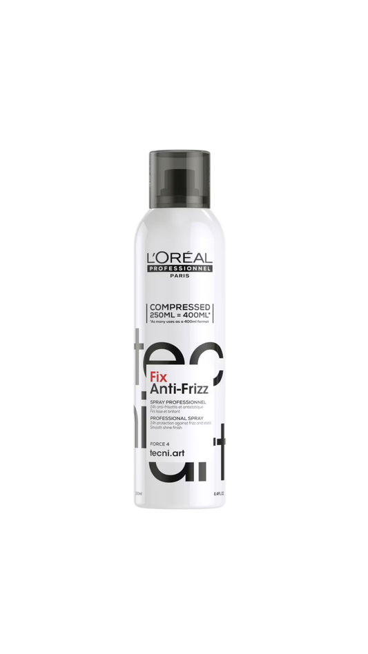 Лак для волосся сильної фіксації з антистатичним ефектом Tecni.art Fix Anti-Frizz Force 4, 250ml, L'Oreal Professionnel