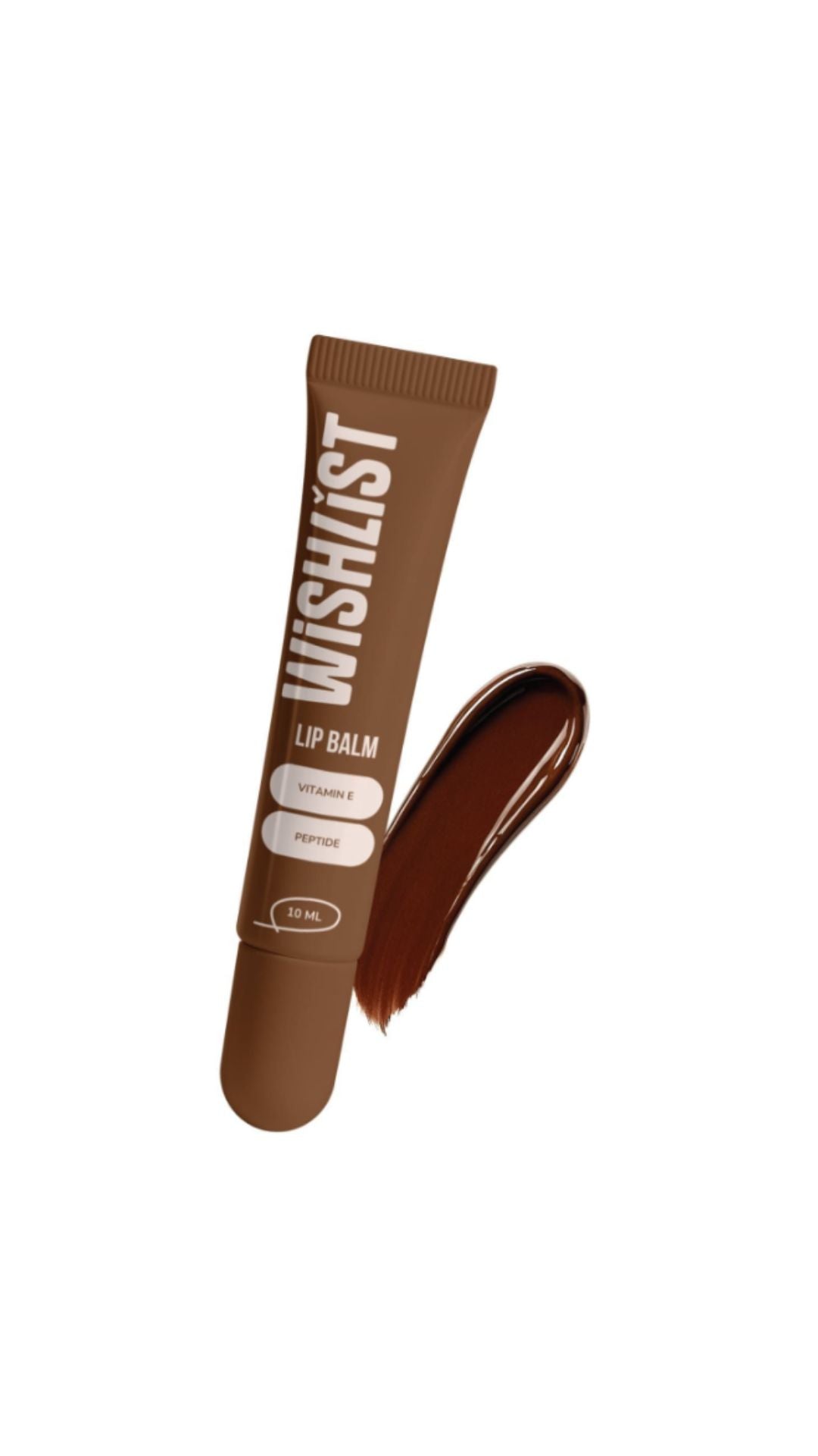 Бальзам-блиск для губ Espresso Noir Lip Gloss Balm, 10мл + Іграшка-Брелок, WiSHLiST