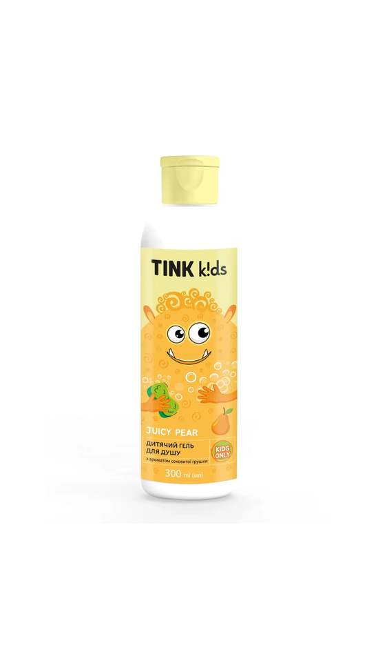 Дитячий гель для душу Juicy Pear 300ml, Tink kids