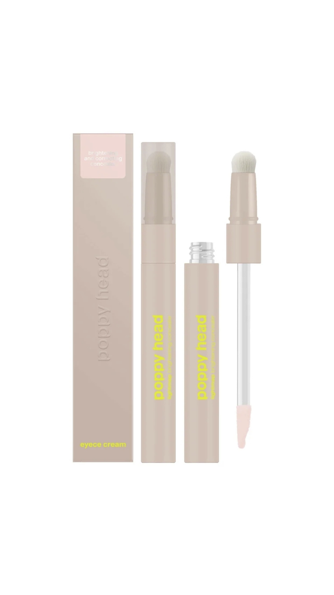 Освітлювально-коригувальний консилер під очі 0.2ml Eyece Cream, POPPY HEAD
