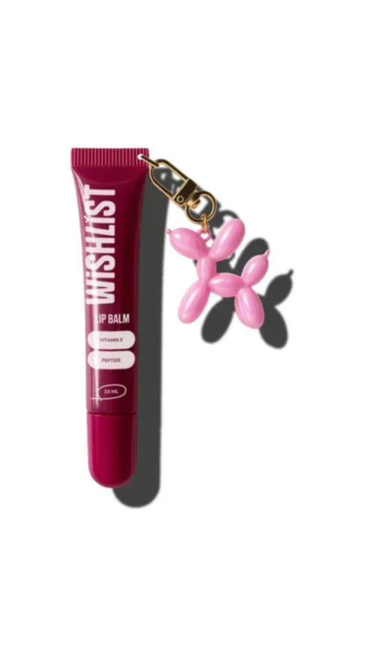 Бальзам-блиск для губ Ruby Nectar Lip Gloss Balm, 10мл + Іграшка-Брелок, WiSHLiST