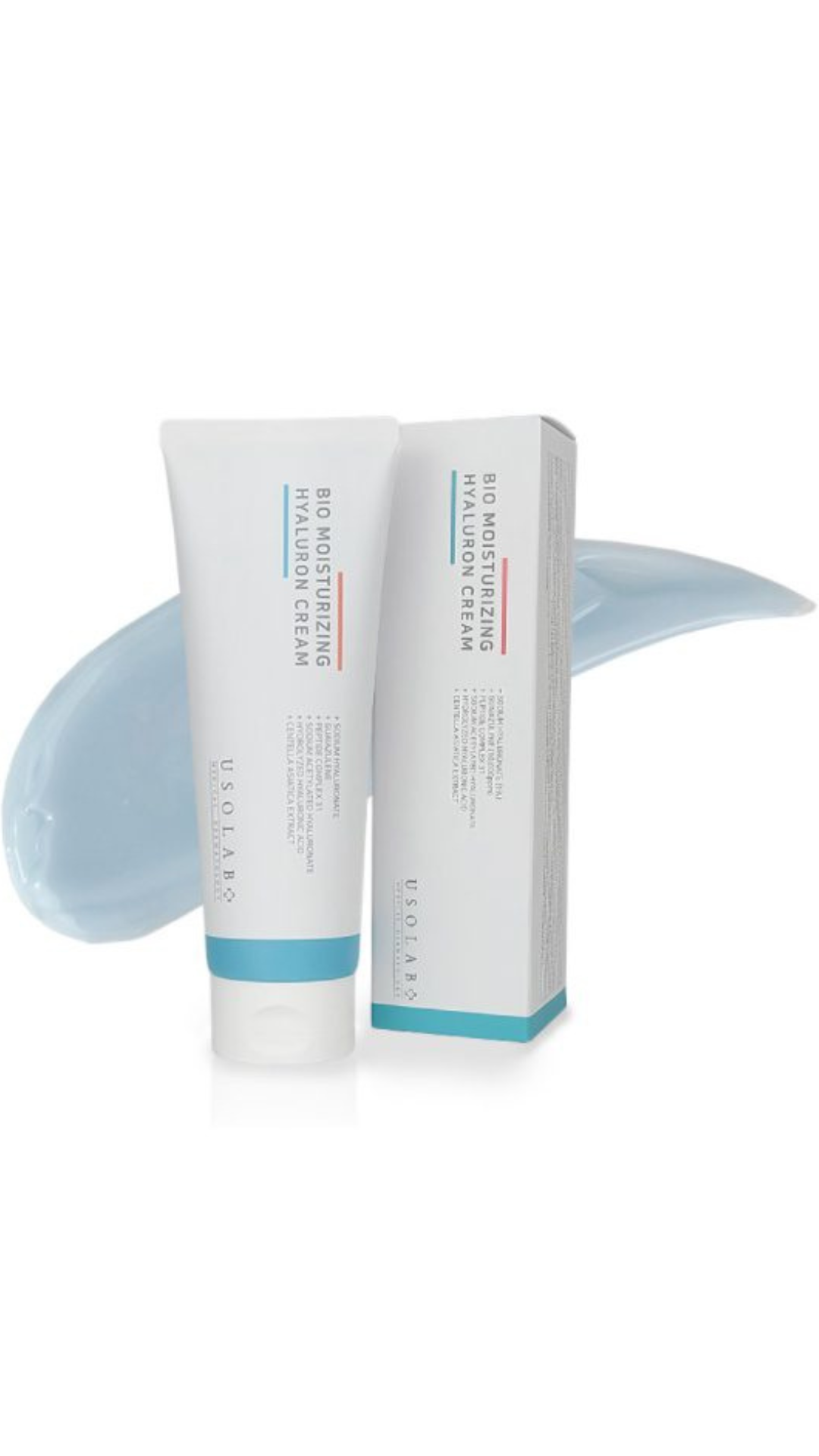 Крем з гіалуроновою кислотою та пептидами Bio Moisturizing Hyaluron Cream 100 ml, USOLAB