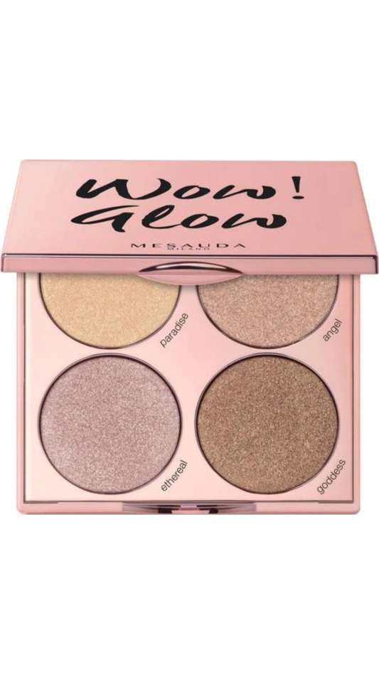 Палітра хайлайтерів MESAUDA Wow! Glow, Mesauda