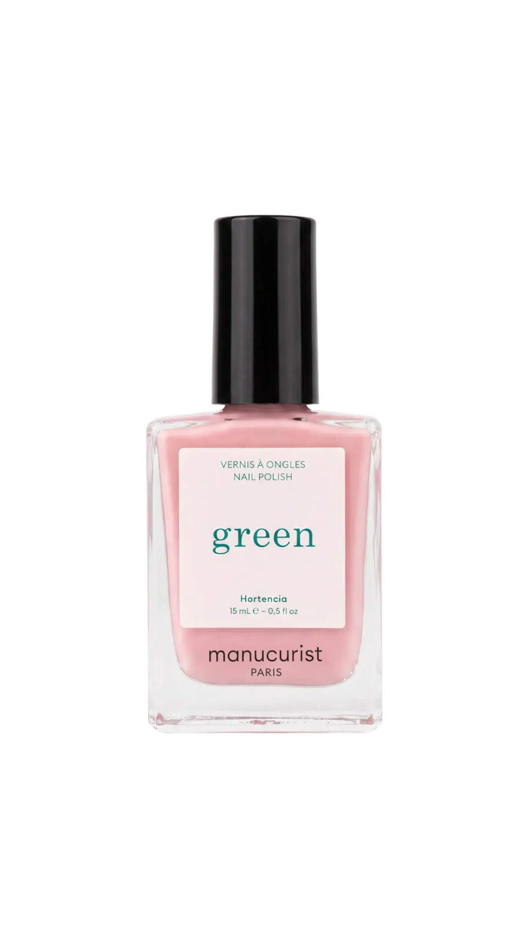 Лак для нігтів з рожевим відтінком Green Hortencia 15ml, Manucurist