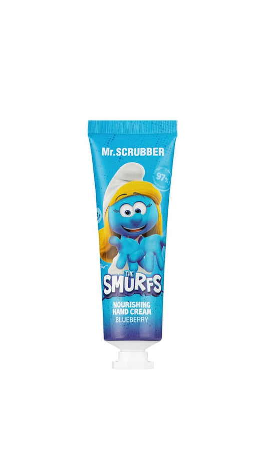 Парфумований живильний крем для рук The Smurfs із ароматом чорниці, Mr.SCRUBBER