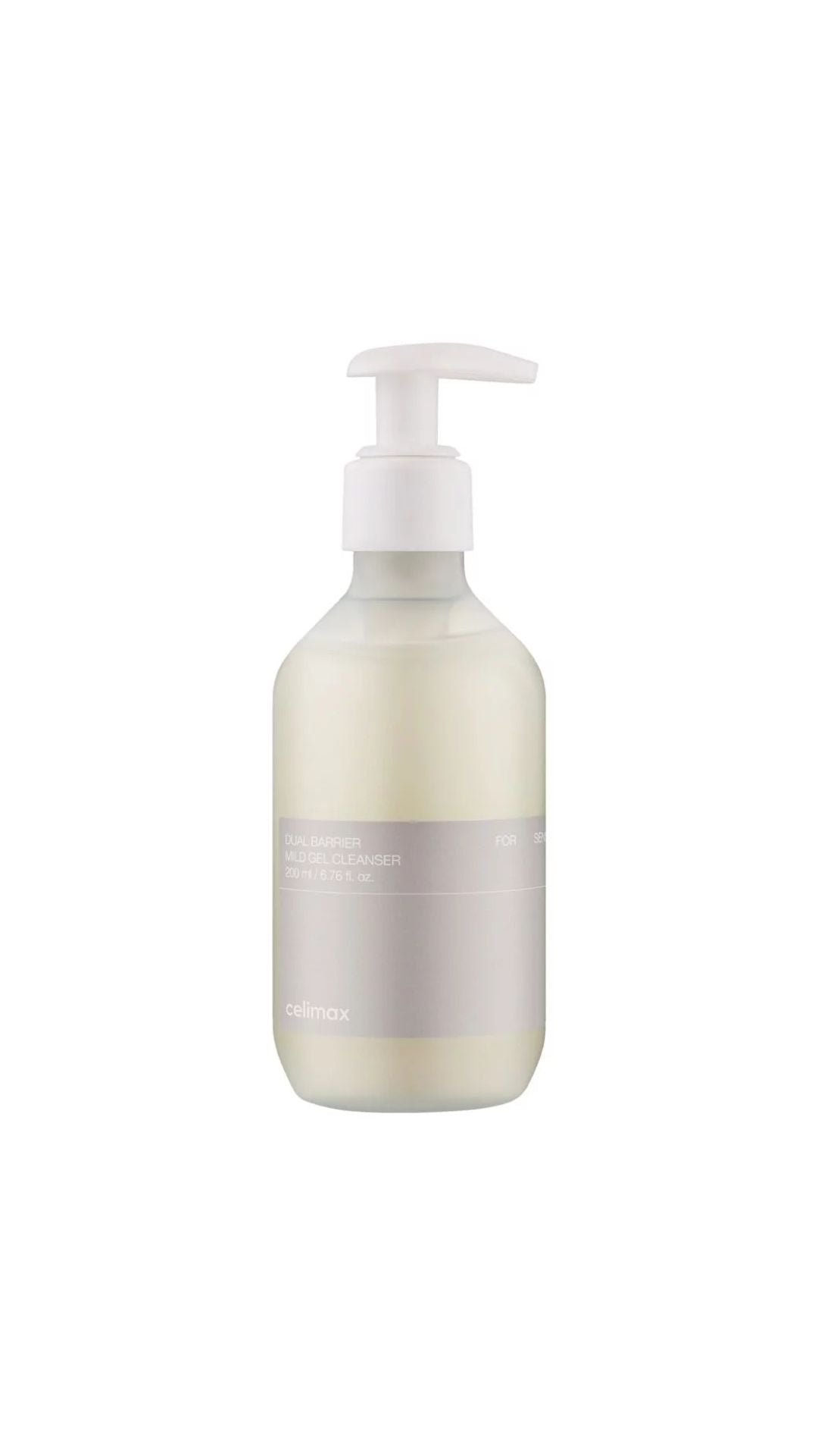 Гель-пінка для вмивання з керамідами Dual Barrier Mild Gel Cleanser, Celimax