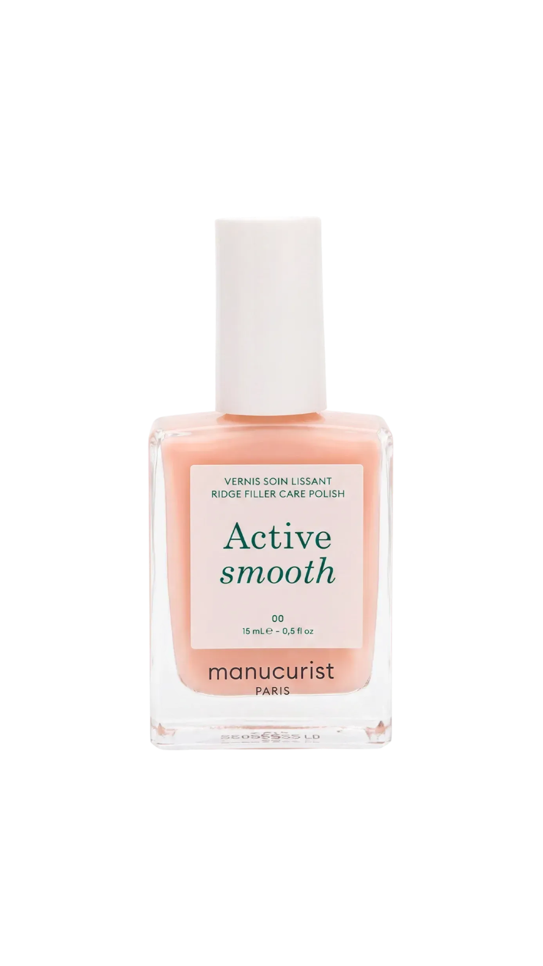 Засіб для нігтів з ефектом CC-лаку Active Smooth 00 15ml, Manucurist