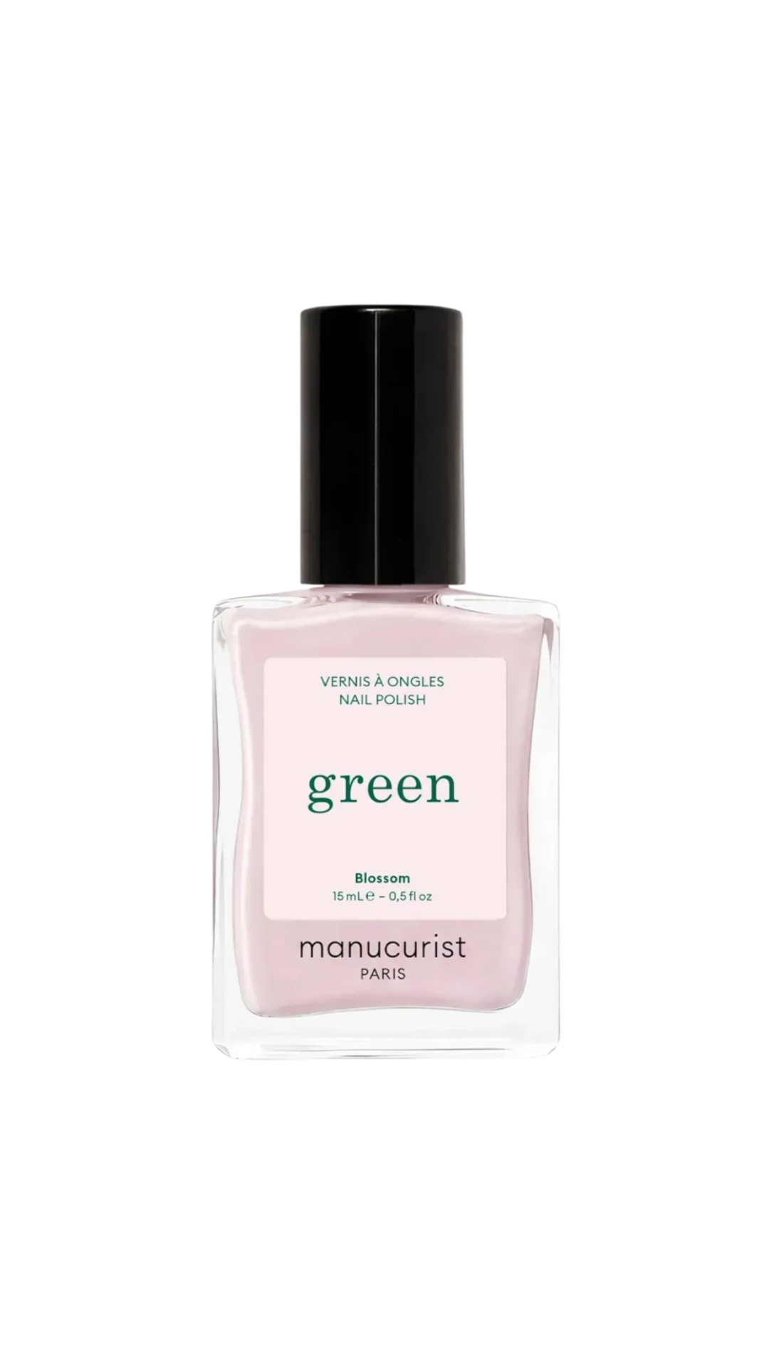 Лак для нігтів з ніжним пудрово-рожевим відтінком Blossom 15ml, Manucurist
