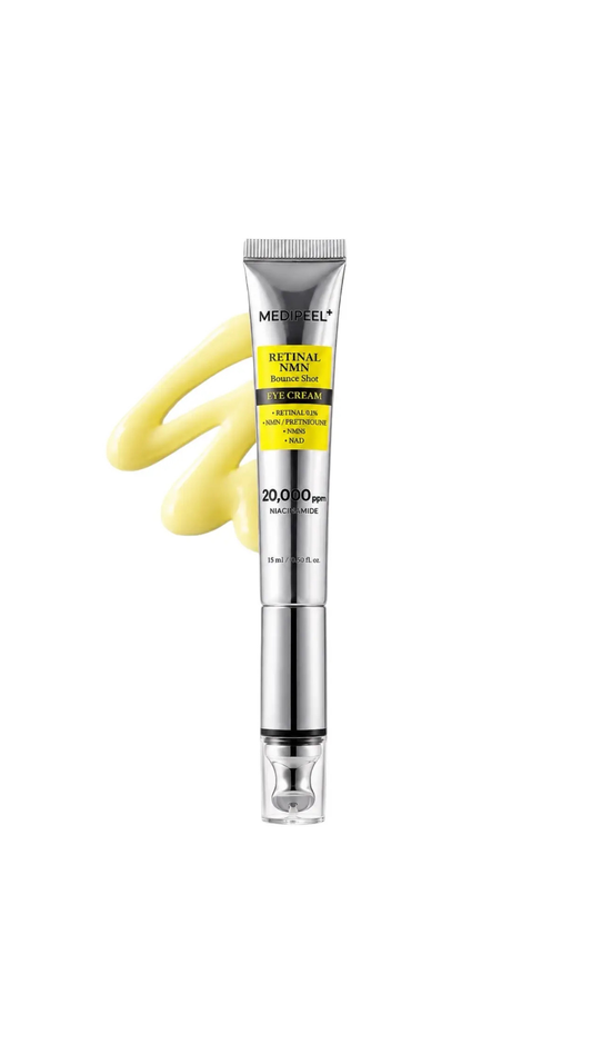 Крем для шкіри навколо очей з вібро-аплікатором Retinal NMN Bounce Shot Eye Cream 15ml, Medi-Peel