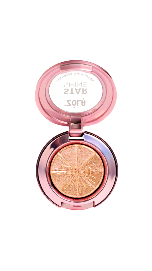 Блискітки для повік STAR SHINE SPARKLE Gold Beige, ZOLA