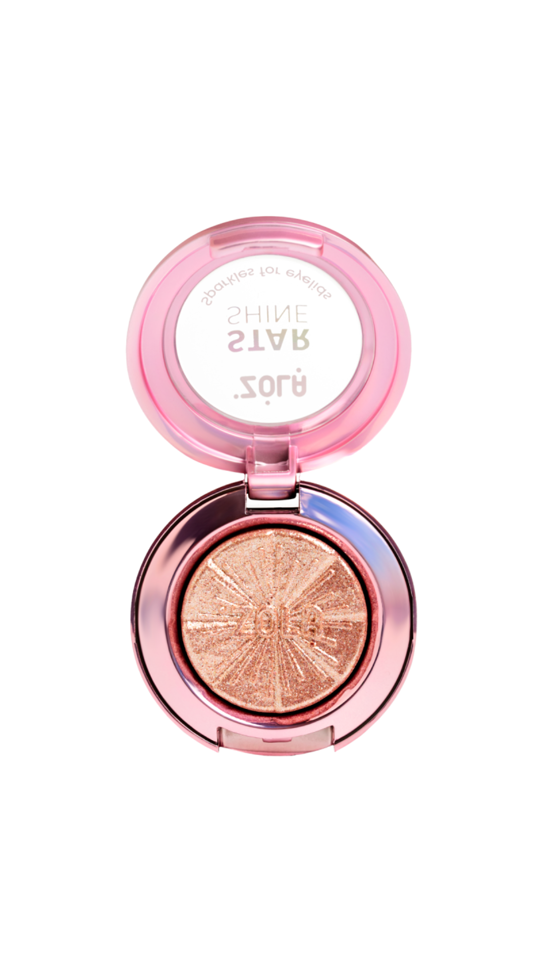 Блискітки для повік STAR SHINE SPARKLE Rose Gold, ZOLA