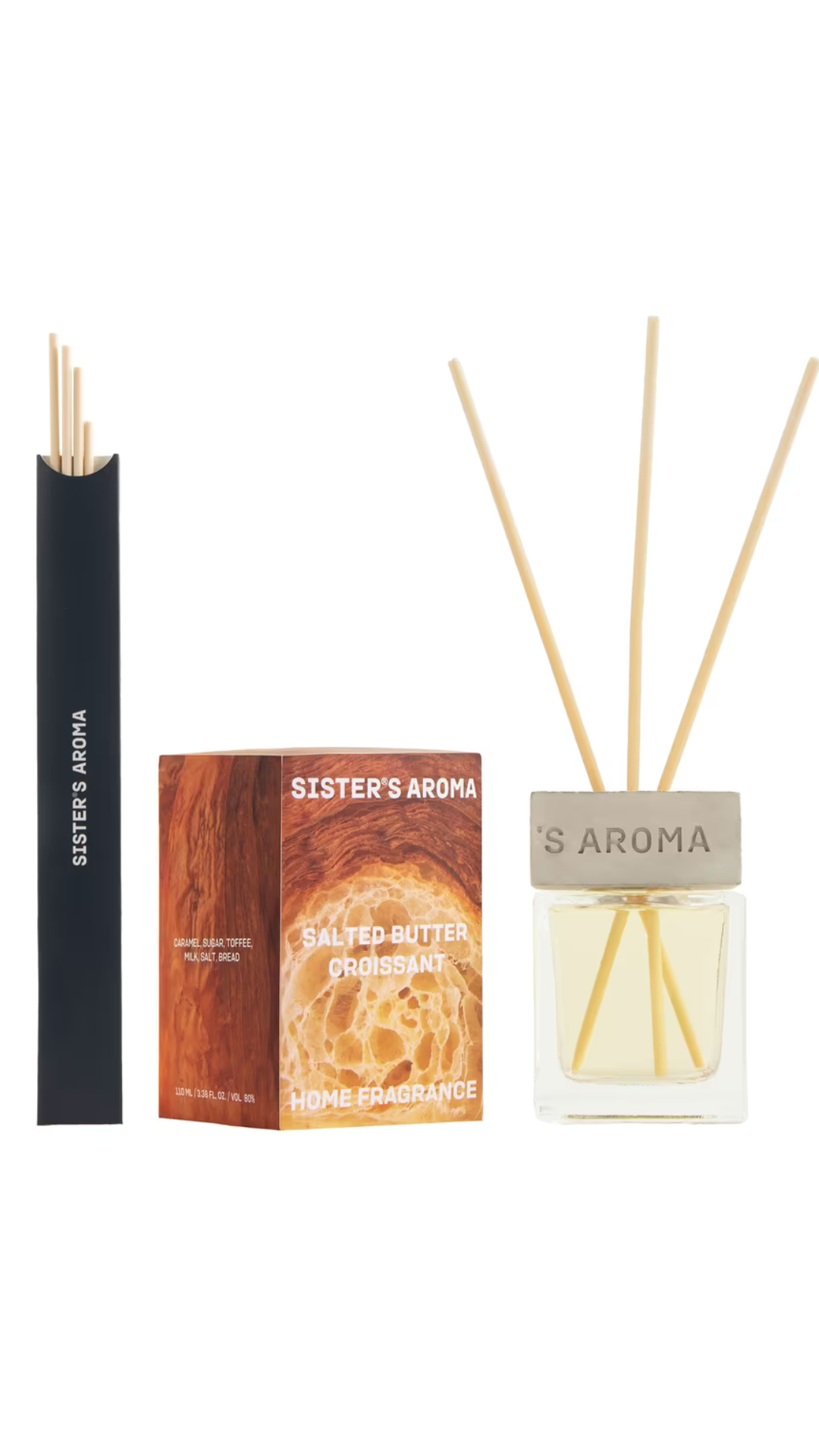 Аромат для дому аромадифузор Круасан з маслом 110ml, Sister's Aroma