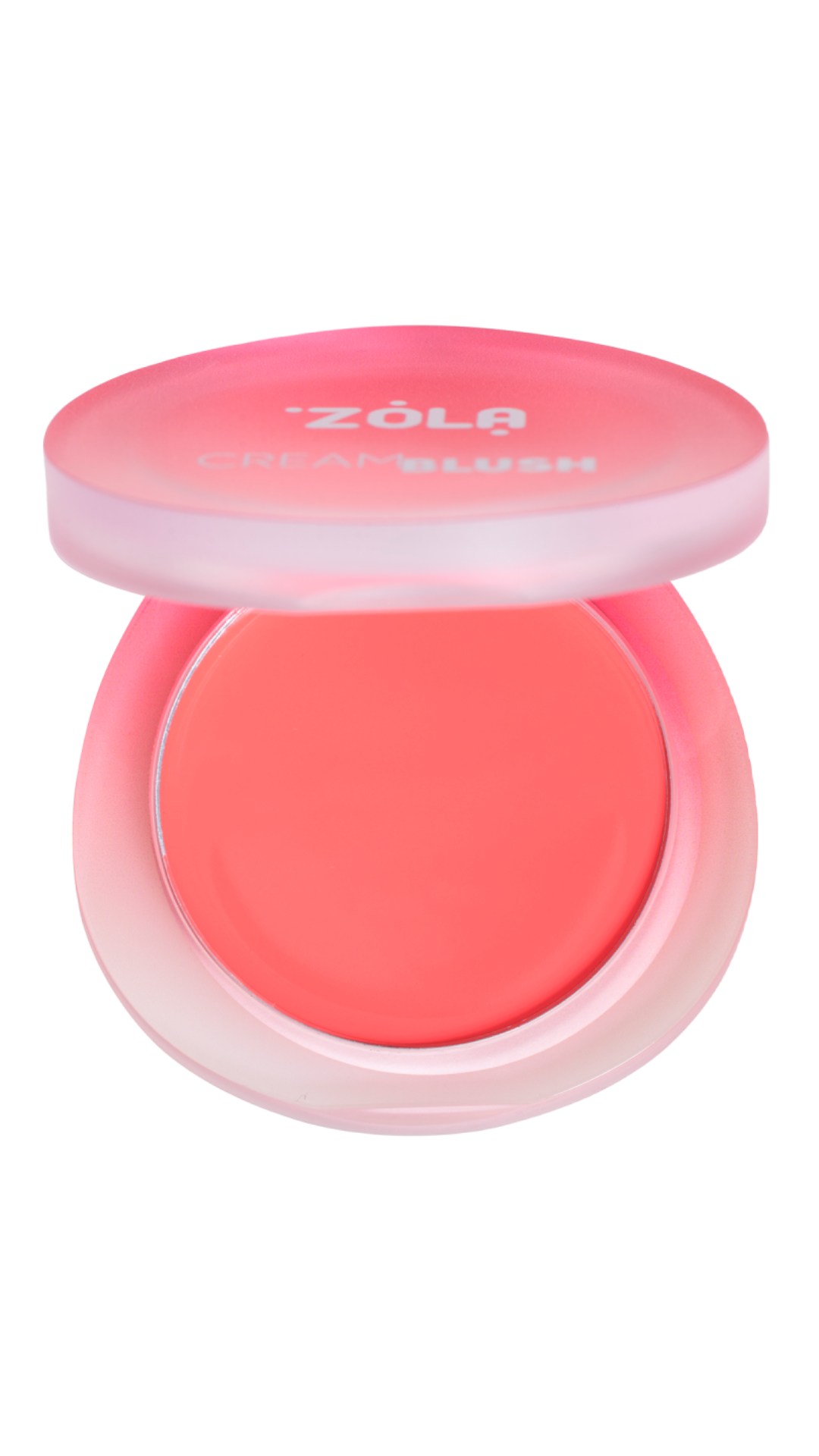 Кремові рум'яна CREAM BLUSH CORAL POP, ZOLA