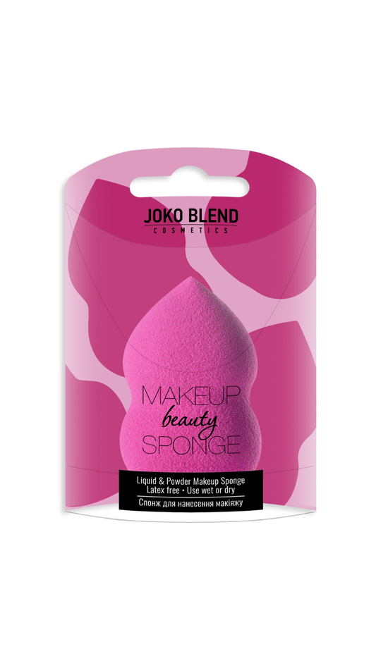 Спонж для нанесення макіяжу Makeup Beauty Sponge Hot Pink, Joko Blend