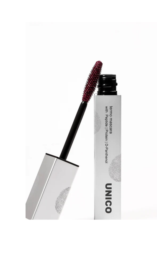 Туш BURGUNDY TERMO MASCARA with peptides, UNICO