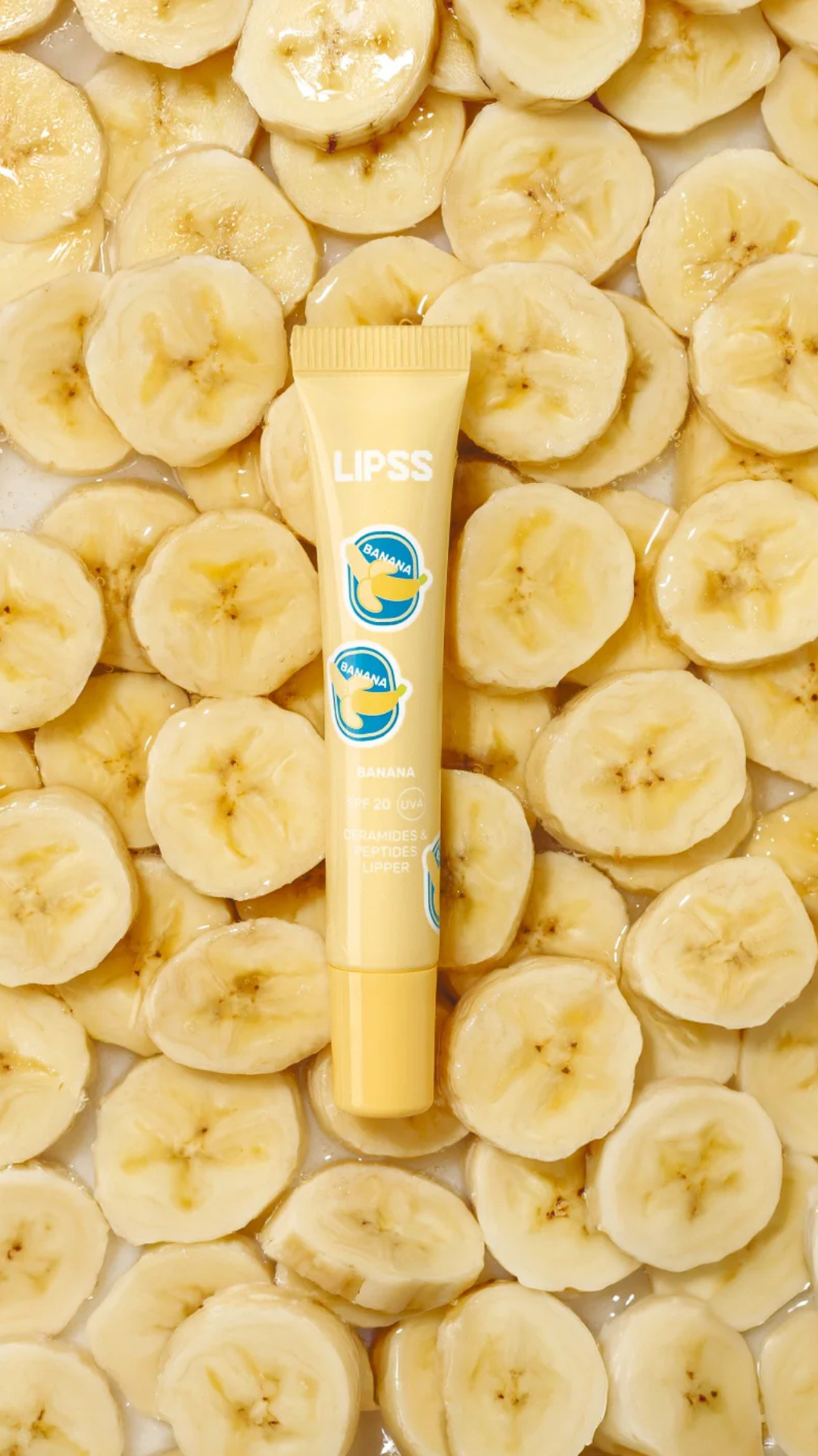 Lipper блиск для губ Banana, LIPSS CARE