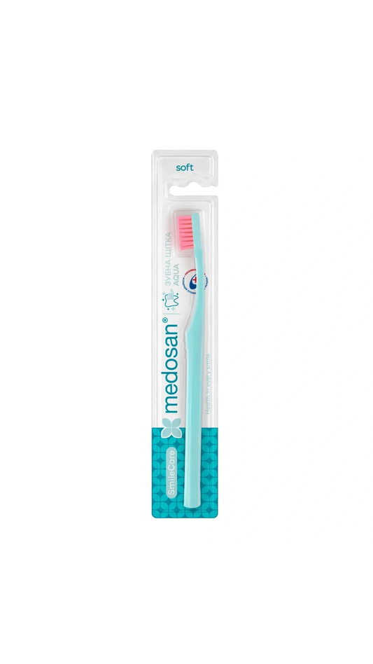 Зубна щітка SmileCare Soft Aqua, Medosan