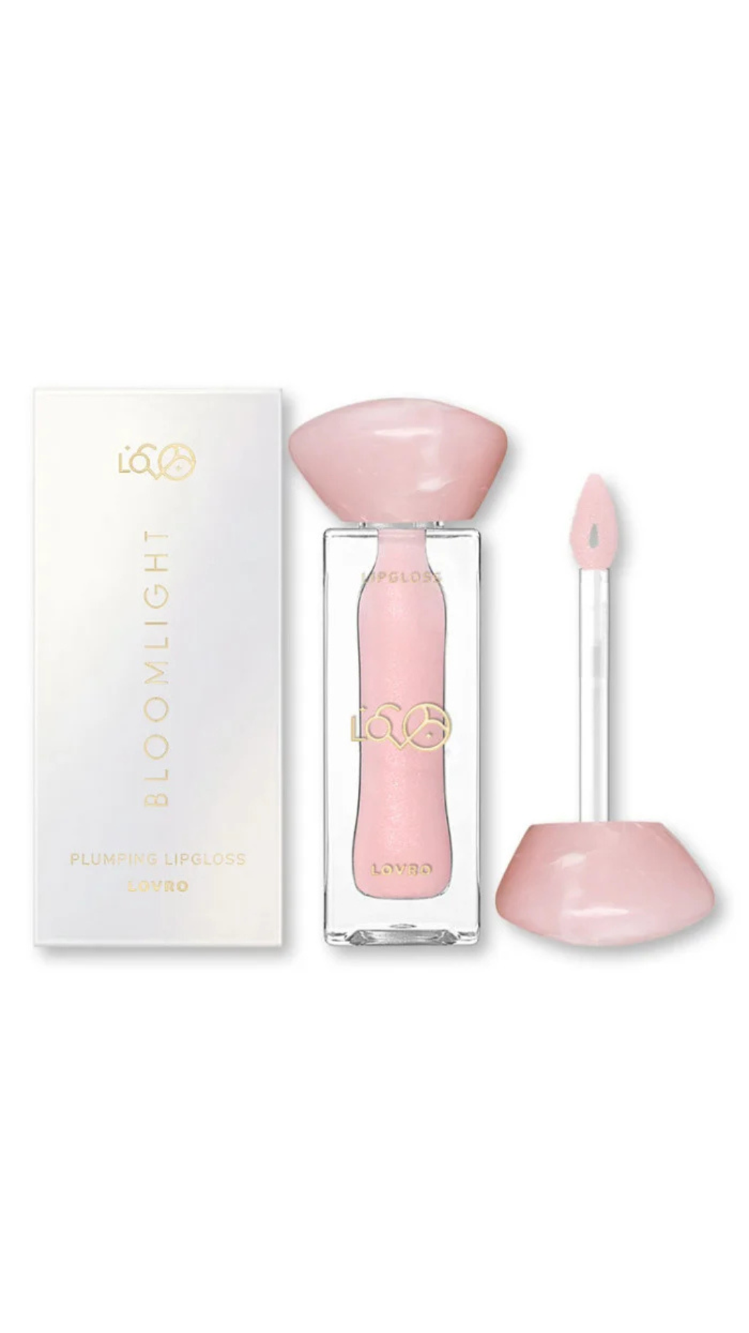 Блиск для губ Bloomlight Lipgloss 02 Quartz Kiss, LOVRO