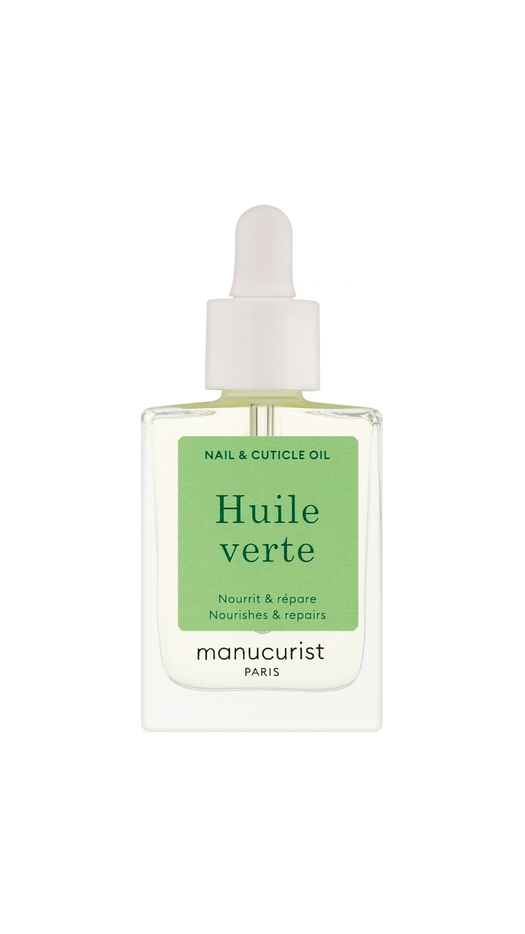 Олія для зволоження нігтьової пластини та кутикули Huile Verte 15ml, Manucurist