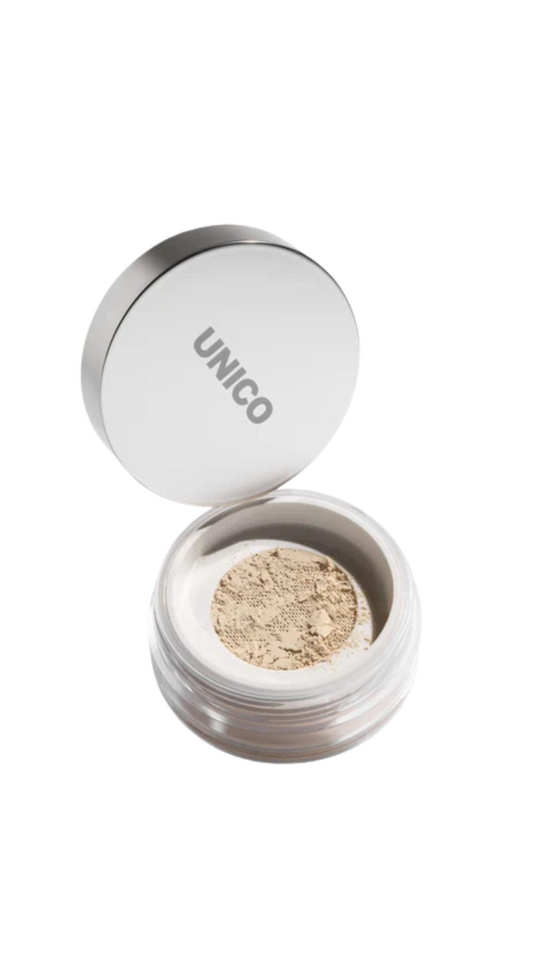 Бежева фінішна пудра для обличчя SETTING&FINISHING POWDER ECLAIR, UNICO