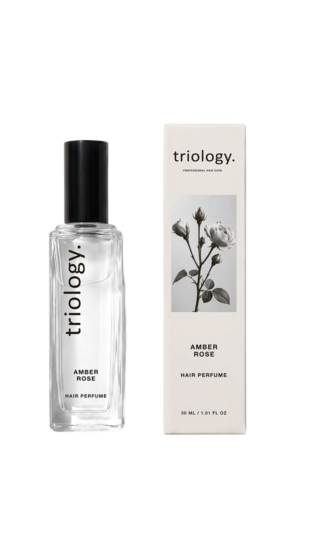 Парфумована вода для волосся Amber Rose 30ml, Triology.