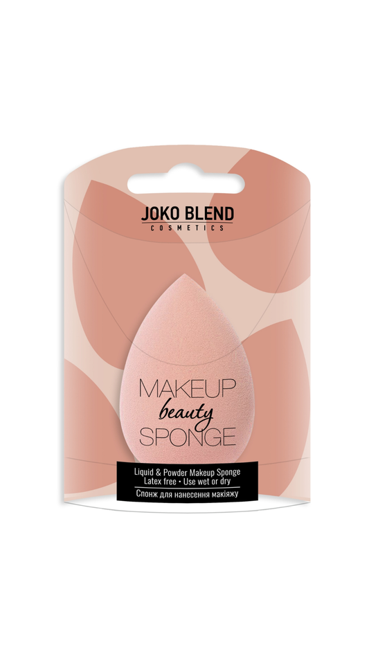 Спонж для нанесення макіяжу Makeup Beauty Sponge Peach, Joko Blend