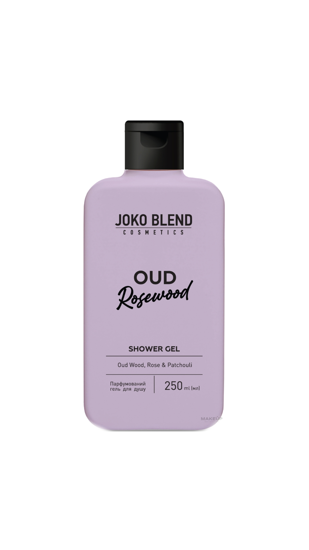 Парфумований гель для душу Oud Rosewood 250ml, Joko Blend