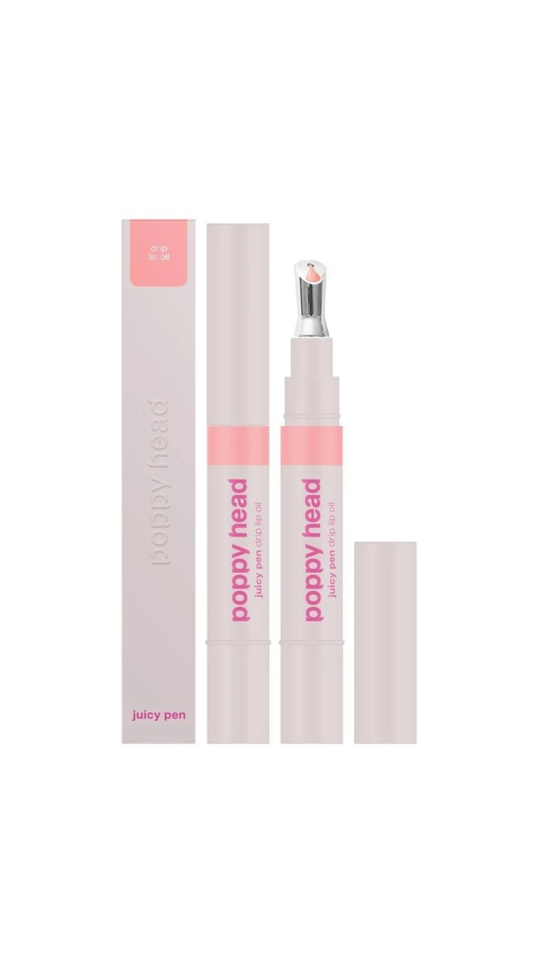 Олія для губ з ультра-вологим блиском Juicy Pen Lip Oil 2,5g, POPPY HEAD