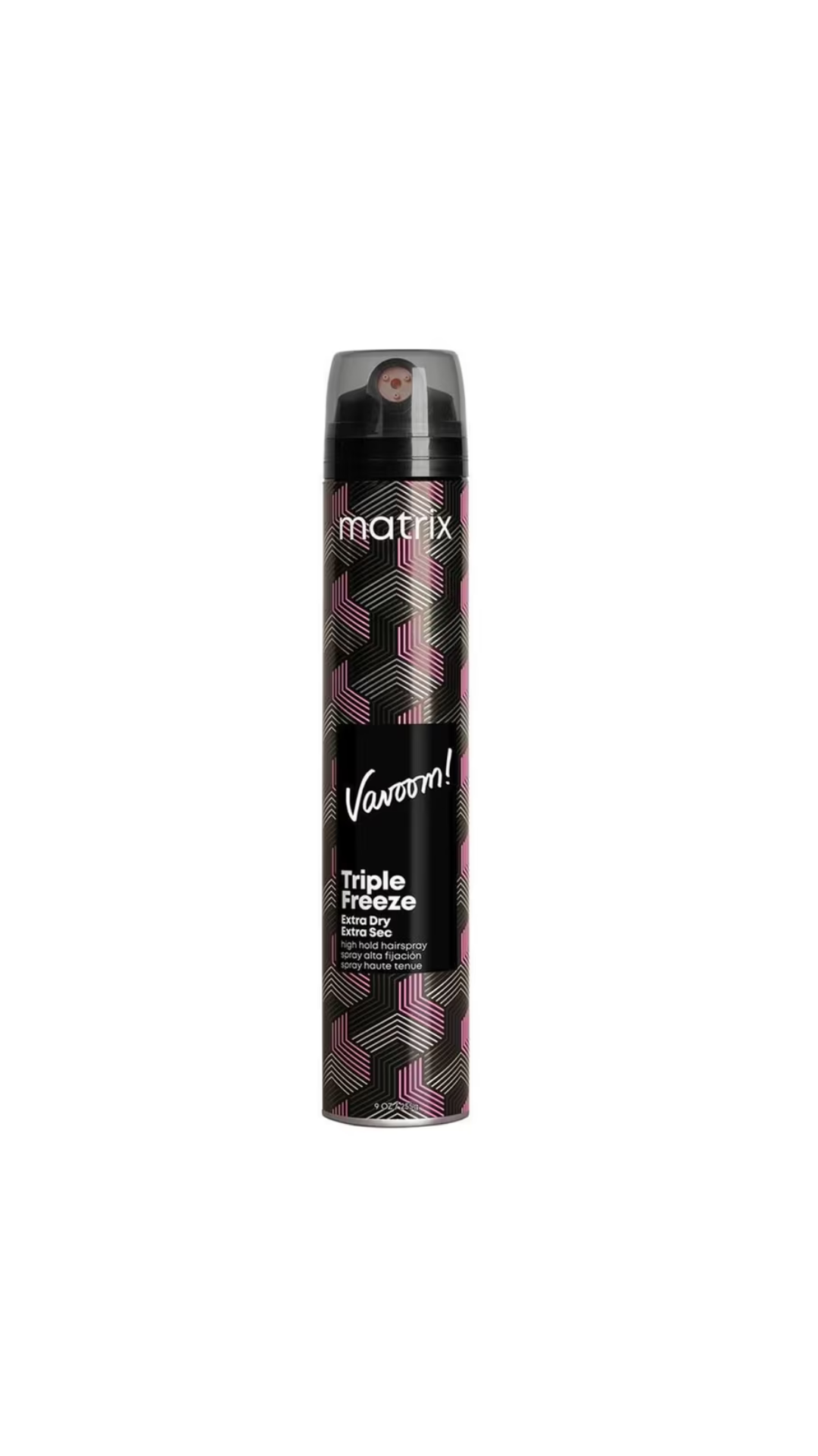 Сухий спрей для екстрафіксації з потрійним дифузором 300ml Vavoom Triple Freeze Extra Dry Spray, Matrix