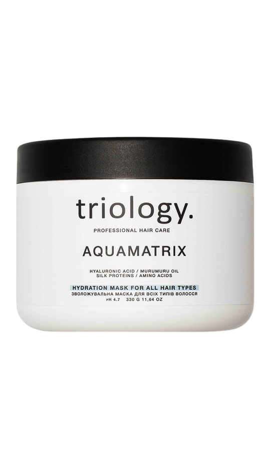 Зволожувальна маска для всіх типів волосся 330ml Aquamatrix, Triology.