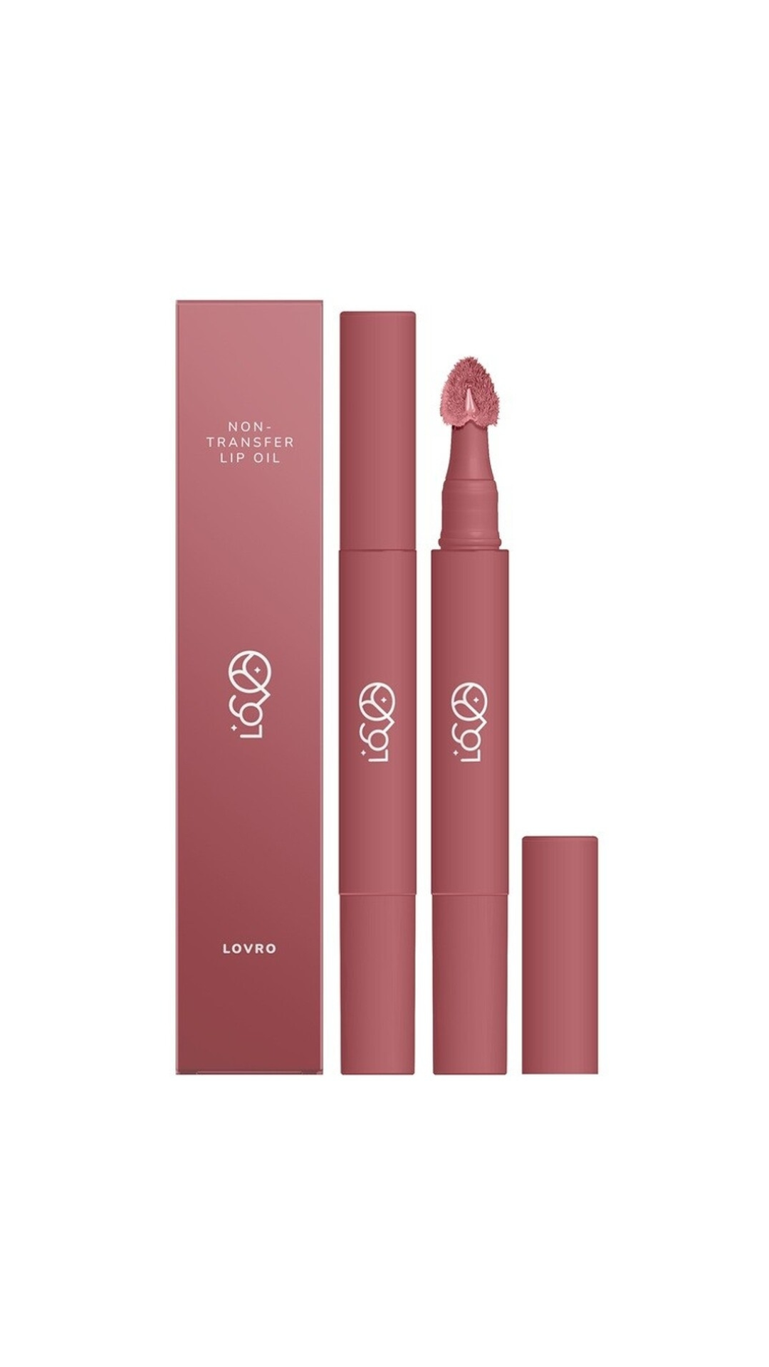 Олія для губ без відбитків Non-Transfer Lip Oil, 01 Moderate, LOVRO