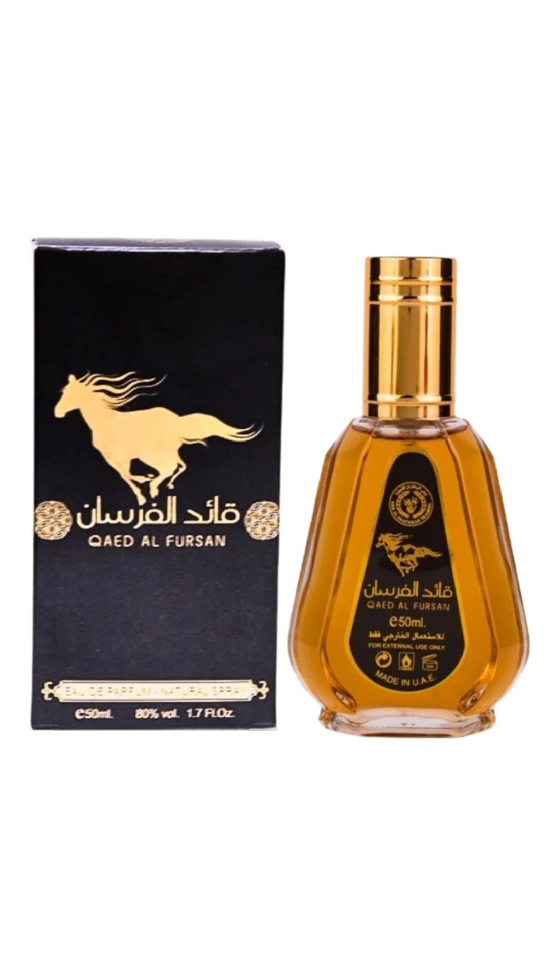 Парфумована вода унісекс Qaed Al Fursan 50ml, Lattafa