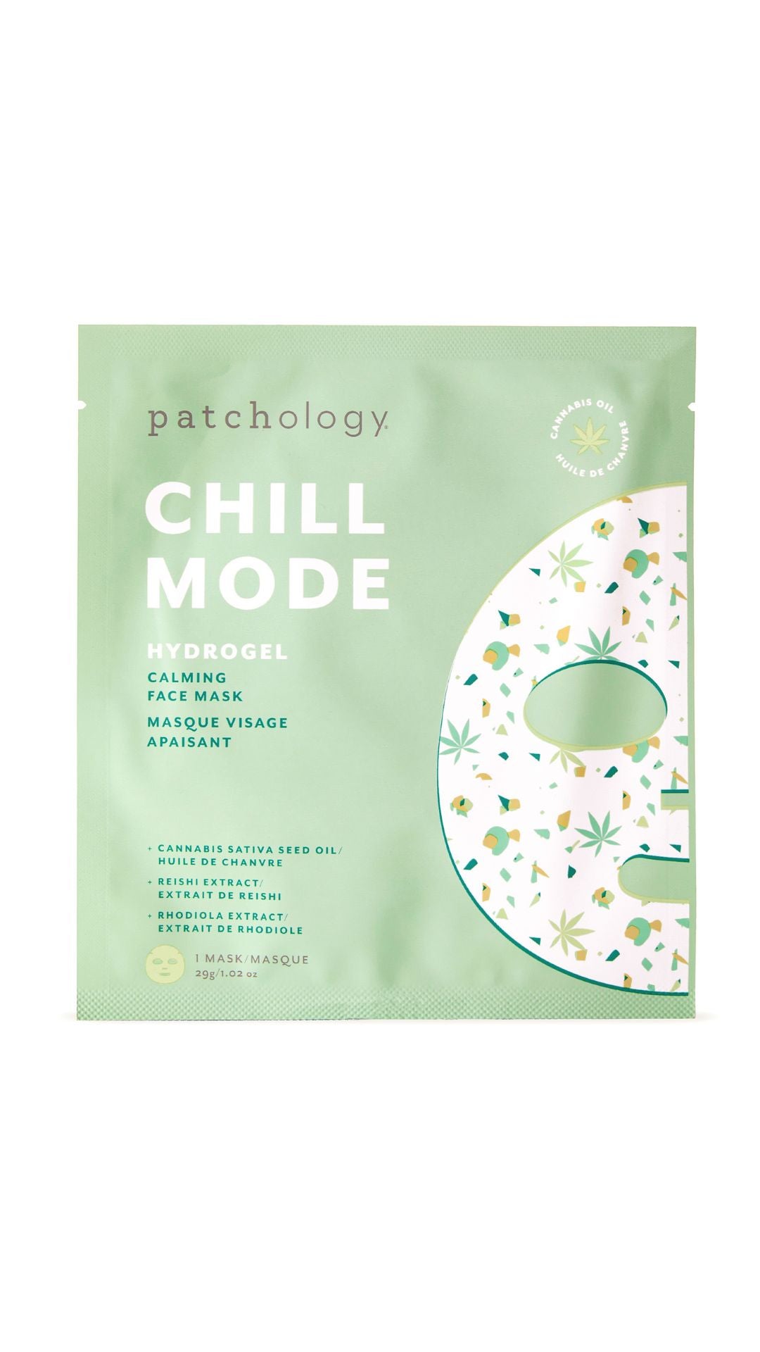 Заспокійлива гідрогелева маска Chill Mode Hydrogel Mask, Patchology