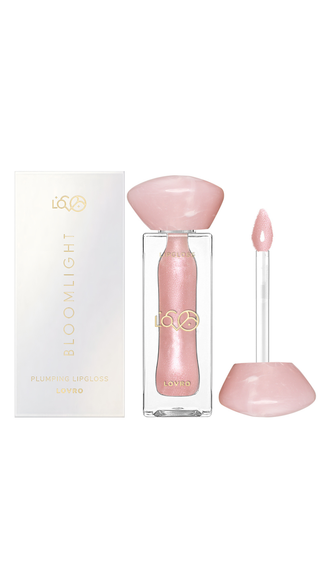 Блиск для губ Bloomlight Lipgloss 03 Pearl Whisper, LOVRO