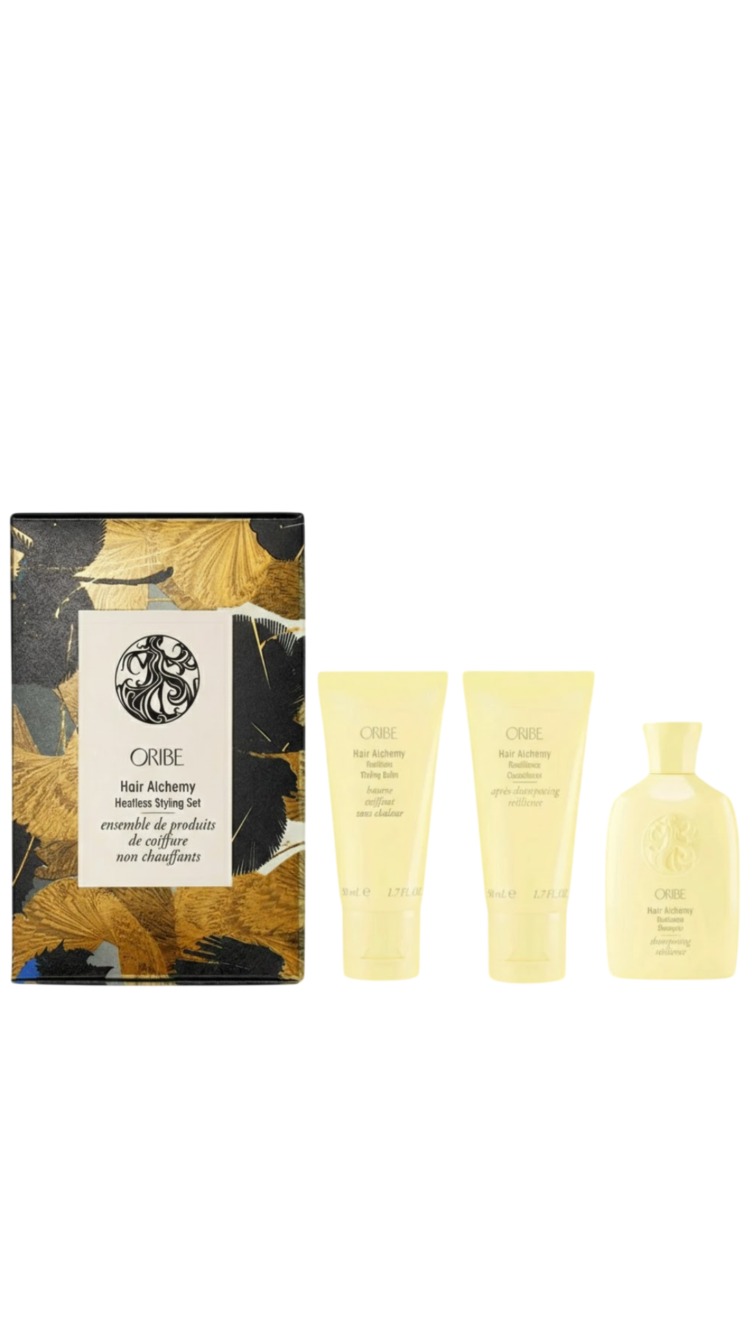 Святковий набір "Алхімія краси" Hair Alchemy Heatless Styling Set, ORIBE 