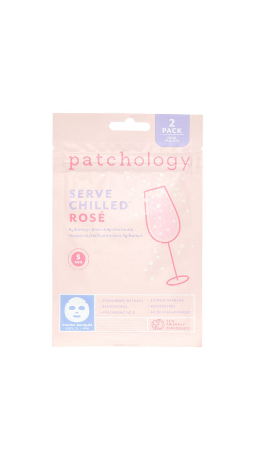 Освіжаюча маска для обличчя екстрактом троянди Rosé Sheet Masque 2 Pack Duo, Patchology