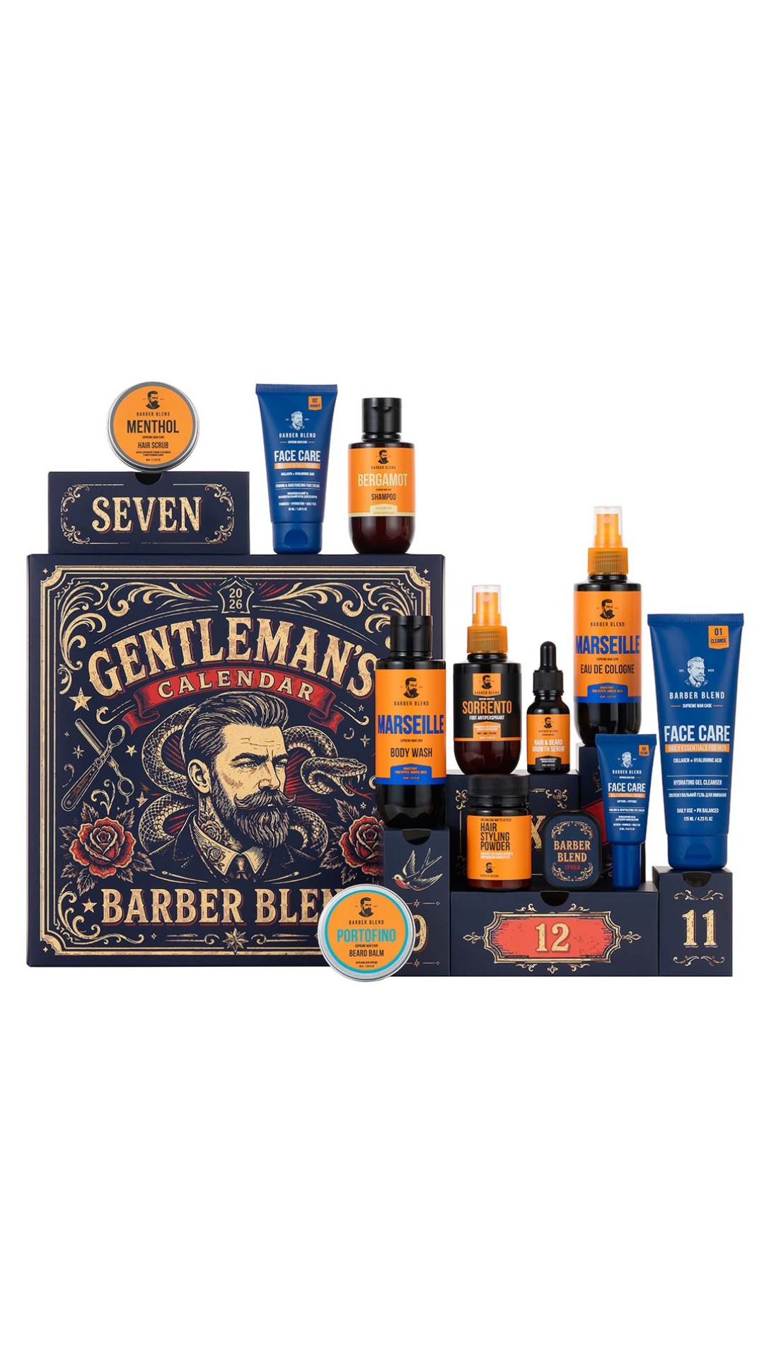 Адвент календар Gentleman’s Calendar, Barber Blend