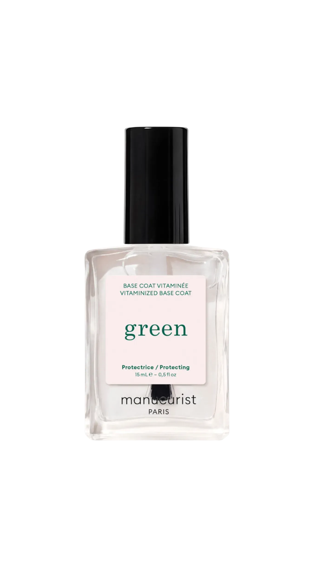 Вітамінізована основа під лак для нігтів Base Coat Vitaminée Green™ 15ml, Manucurist