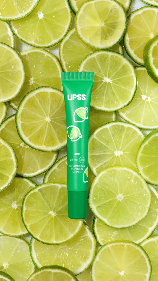 Lipper блиск для губ Lime, LIPSS CARE