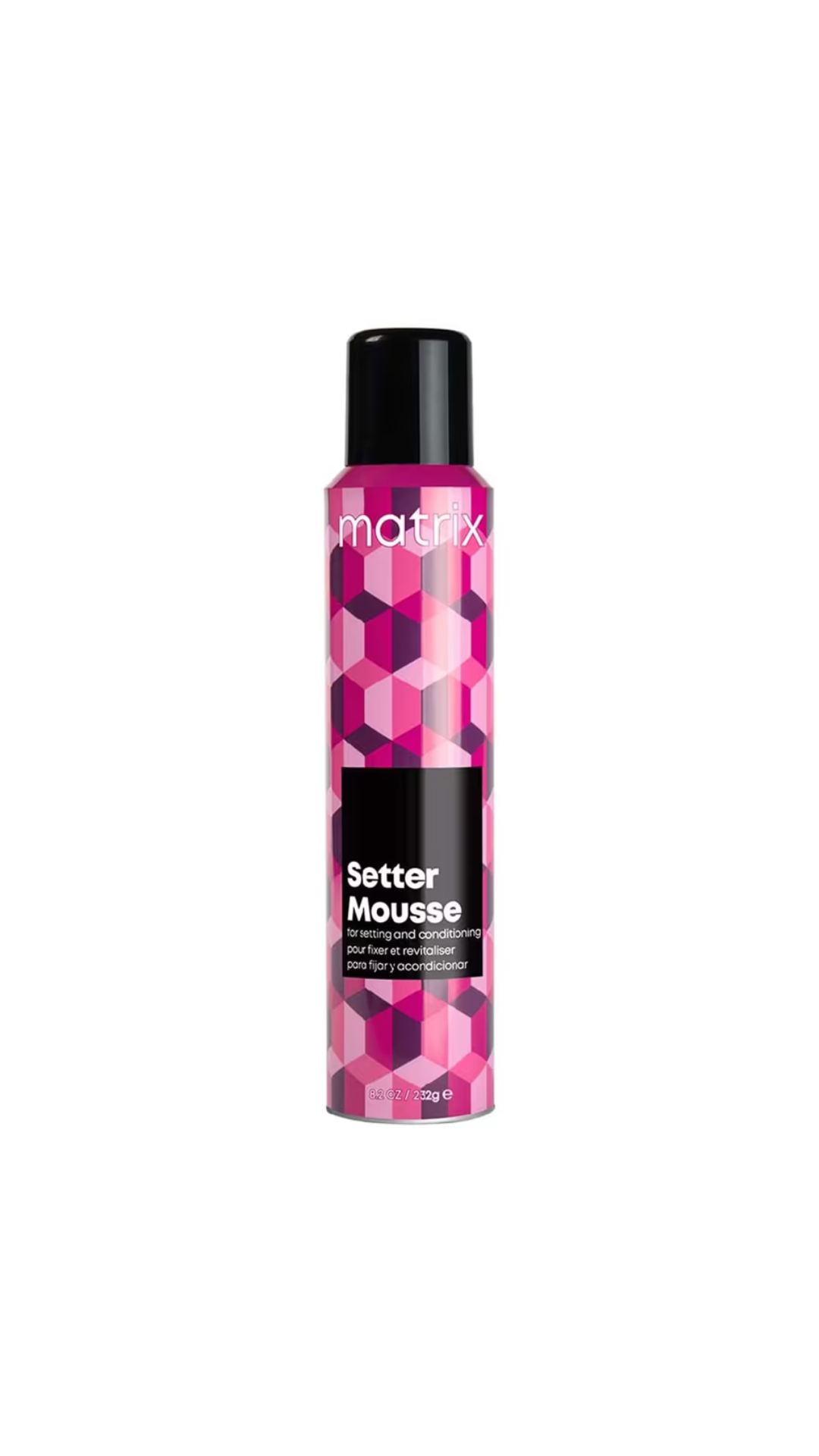 Мус для фіксації форми та надання об'єму волоссю 232gr Setter Mousse, Matrix