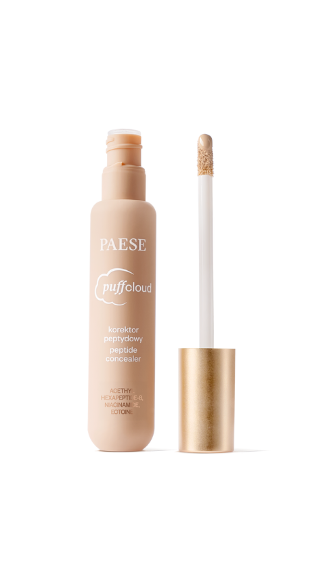 Пептидний консилер 02N NUDE PUFF CLOUD Peptide Concealer 7ml, Paese