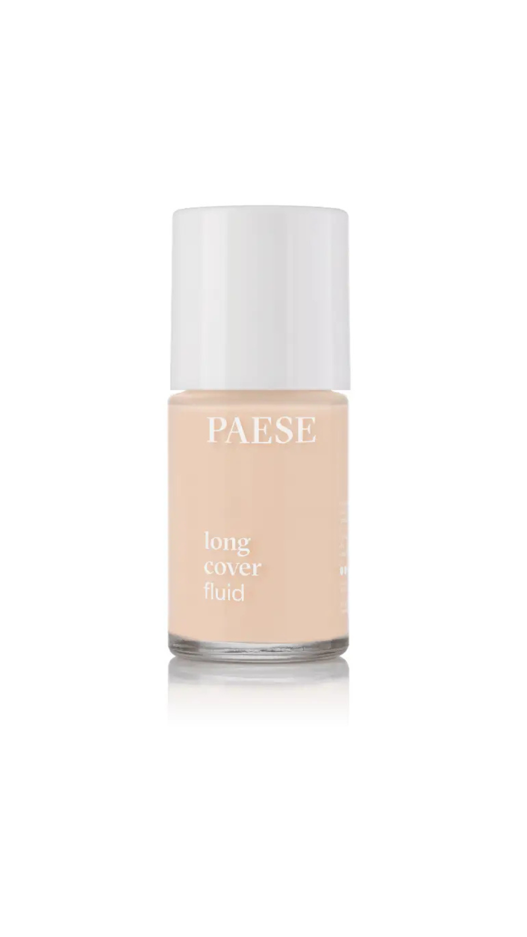 Тональний крем Флюїд вирівнюючий для сухої шкіри Long Cover Fluid 30ml (0) nude, Paese
