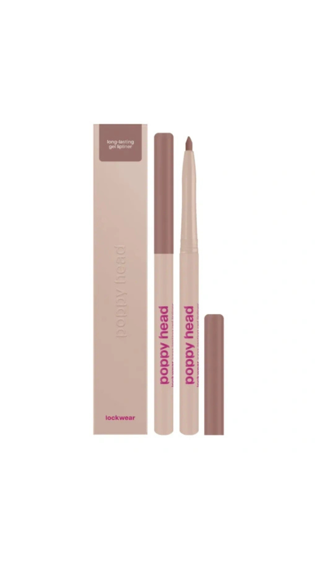 Стійкий гелевий олівець для контуру губ Lockwear Long-Lasting Gel Lipliner, POPPY HEAD