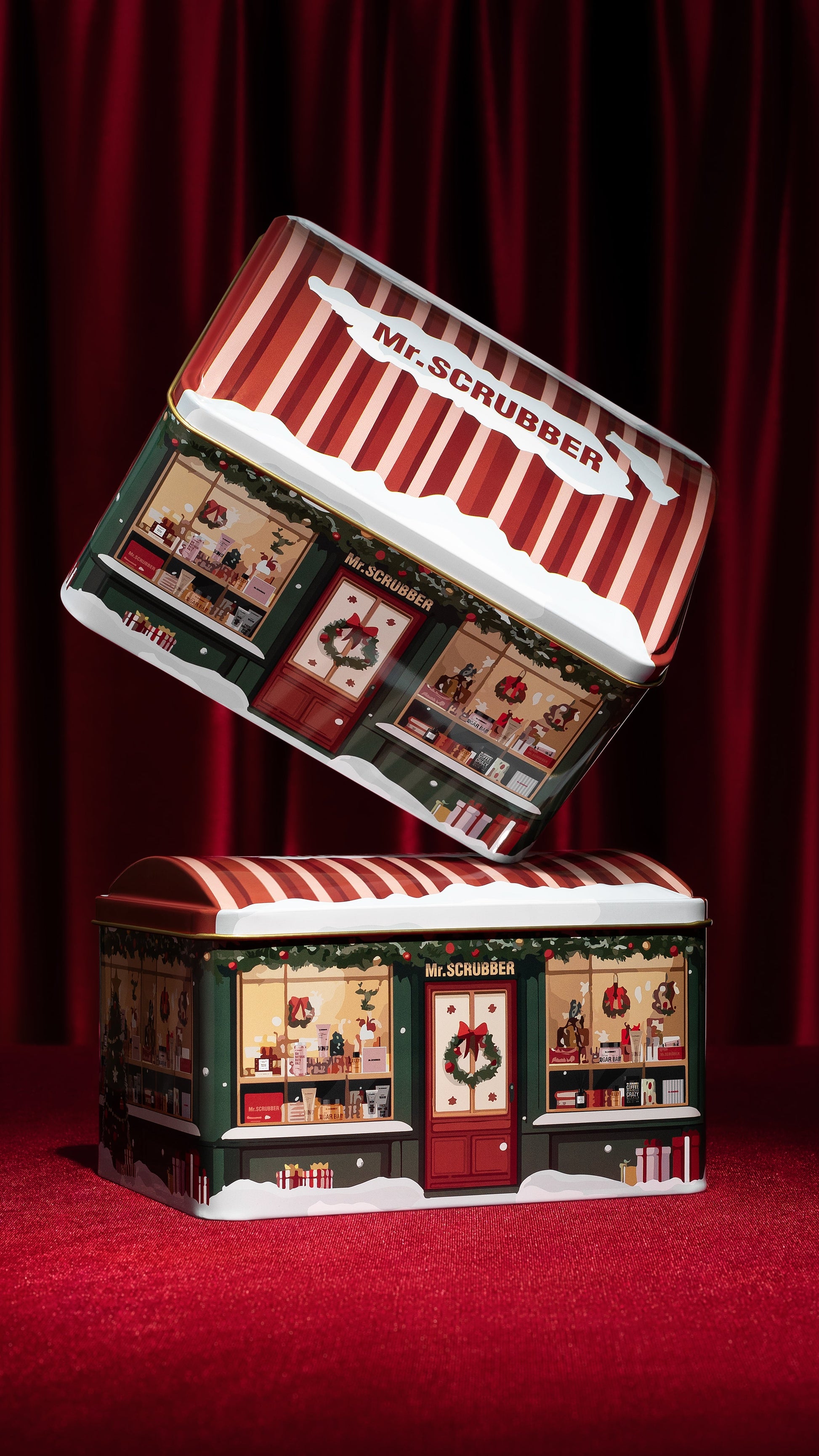 Подарунковий набір Christmas Miracle Shop Аромат теплої карамелі, Mr.SCRUBBER