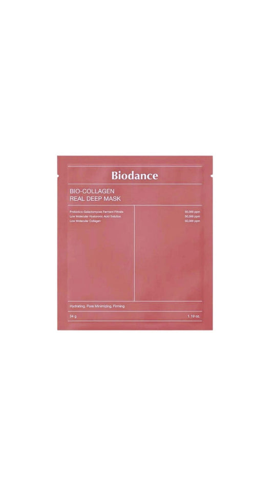 Нічна гідрогелева маска з колагеном Bio-Collagen Real Deep Mask, Biodance