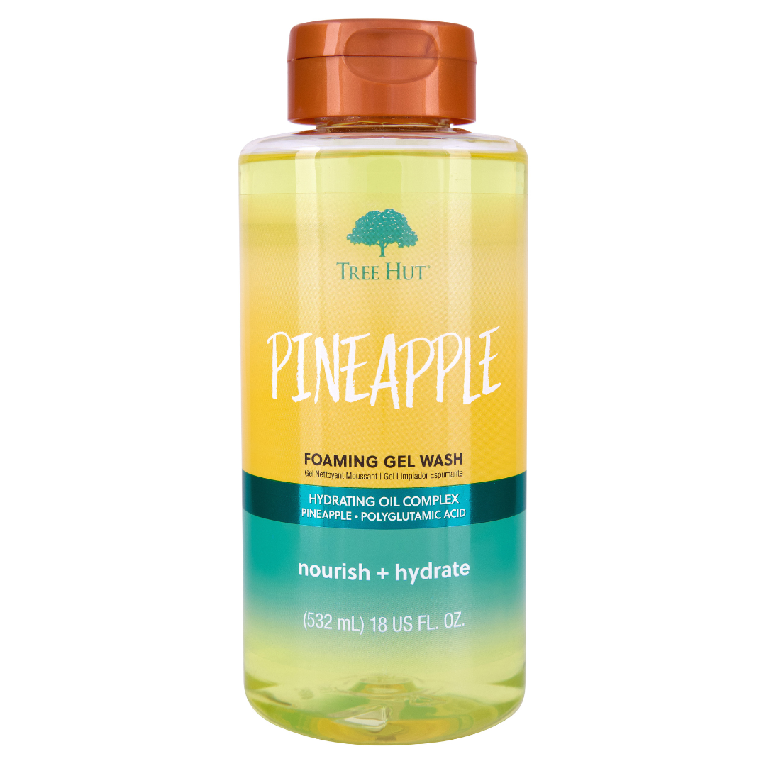 Гель для душу  Pineapple Foaming Gel Wash, Tree Hut