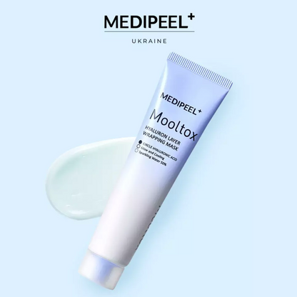 Маска-плівка для зволоження обличчя Mooltox Hyaluron Layer Wrapping Mask, Medi-Peel