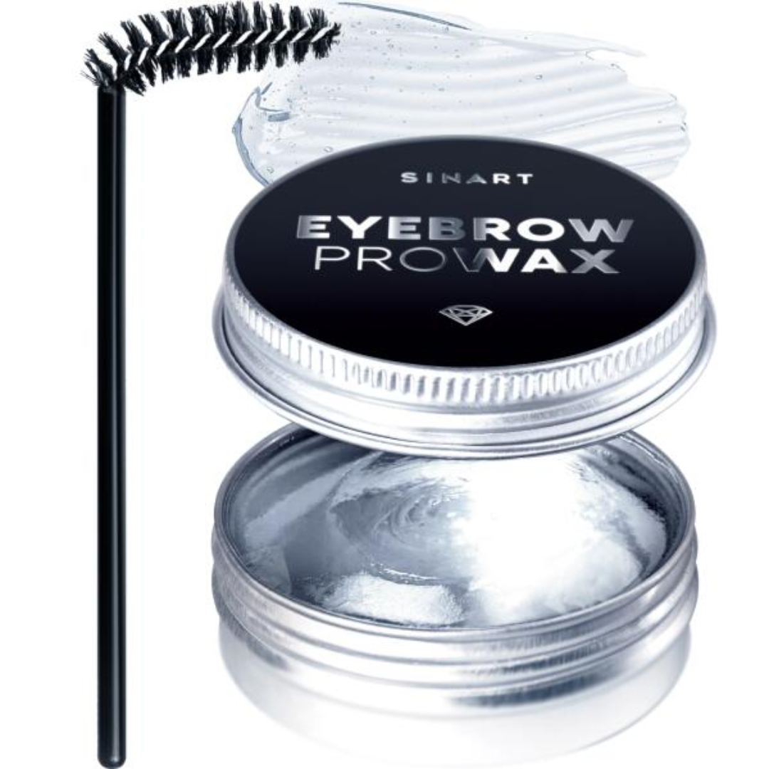 EYEBROW PRO WAX CRYSTAL віск для оформлення брів зі щіточкою, Sinart