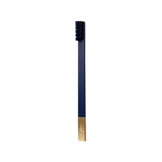 Зубна щітка SLIM Sapphire Blue/Gold Medium Toothbrush, APRIORI